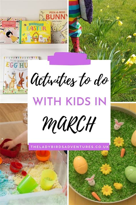 Find the best March activities for kids. Celebrate spring with rainbow sensory play, art ...