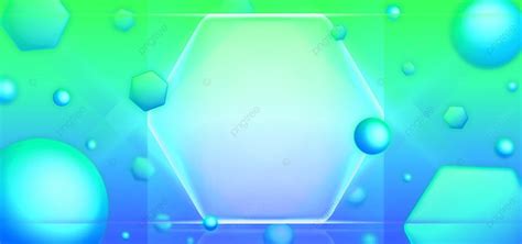 Blue Green Hexagon Gradient Glassmorphism Background, Glassmorphist Banner, Blue Green, Gradient ...