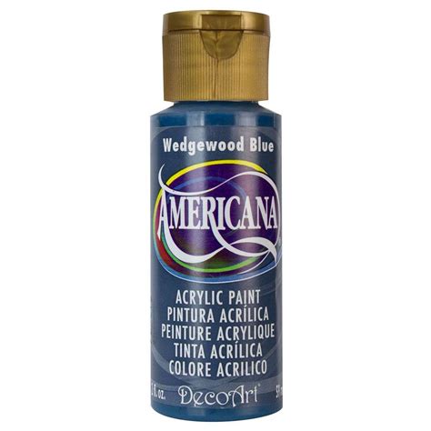 DecoArt Americana 2 oz. Wedgewood Blue Acrylic Paint-DAO38-3 - The Home ...