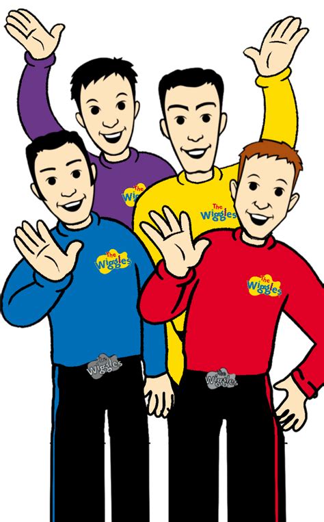 The Wiggles are Waving Cartoon by Trevorhines on DeviantArt