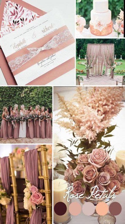 Wedding rose gold theme silver 51+ ideas | Wedding rose gold theme, Dusty rose wedding, Rose ...