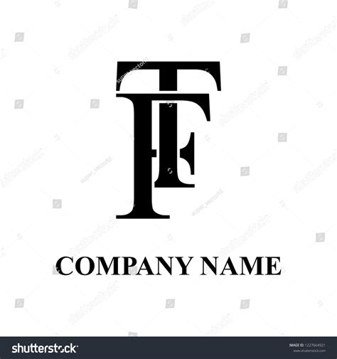 Ft Company Initial Logo Design Stock Vector (Royalty Free) 1227664921 ...