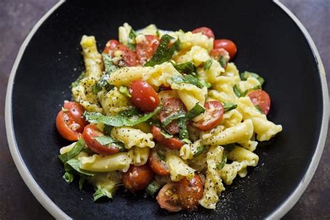 Campanelle Pasta with Sweet Corn, Tomatoes and Basil | Recipe | Campanelle pasta, Pasta dishes ...