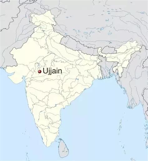 Location Of Ujjain In India Map - Collen Catherine