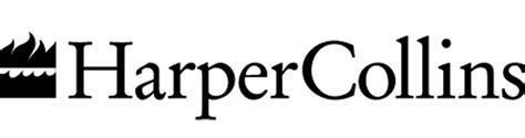 Logotipo horizontal preto HarperCollins PNG transparente - StickPNG