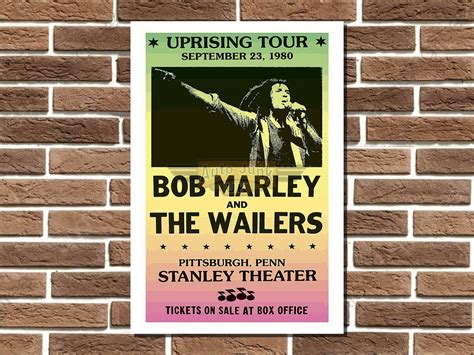 Bob Marley Uprising Tour Metal Poster Sign – Auto Junk UK Ltd