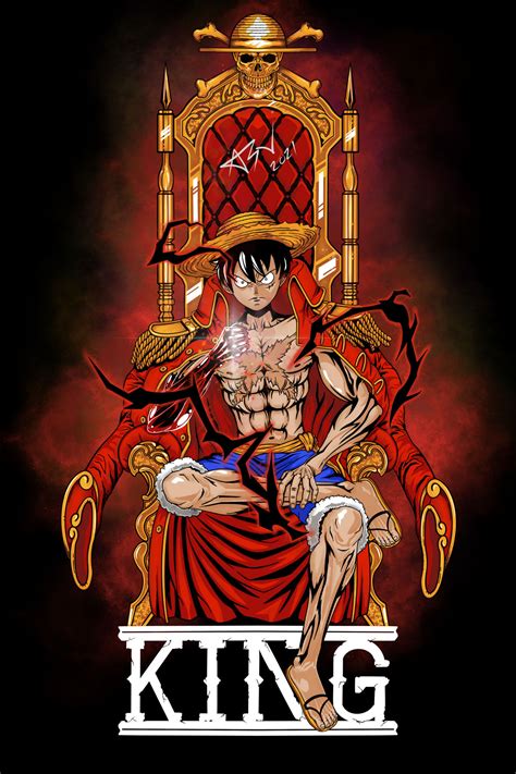 Luffy, The Pirate King by artstylejutsu08 on DeviantArt