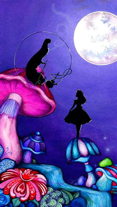 1920x1080px, 1080P free download | Alice in Wonderland, alice, disney, fairy, moon, night ...