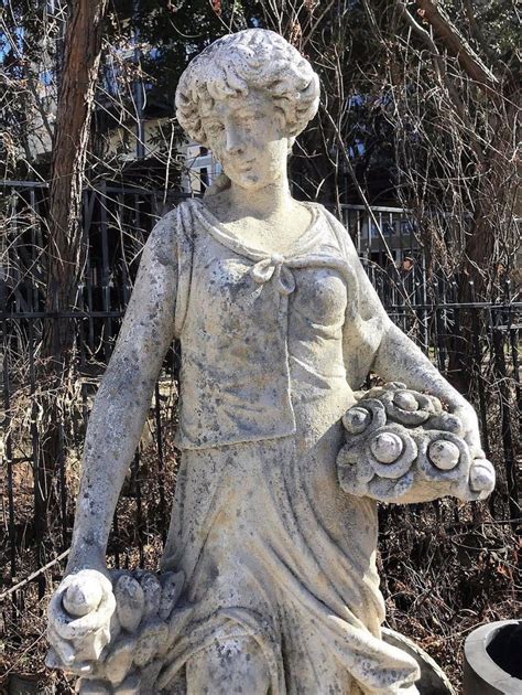 Cast Stone Garden Statues, the Four Seasons at 1stDibs