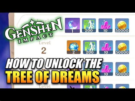 Genshin Impact - How To Unlock The Tree Of Dreams (Sumeru Sigil ...