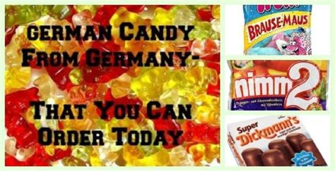 Buy German Candy from Germany! Satisfy Your Sweet Tooth