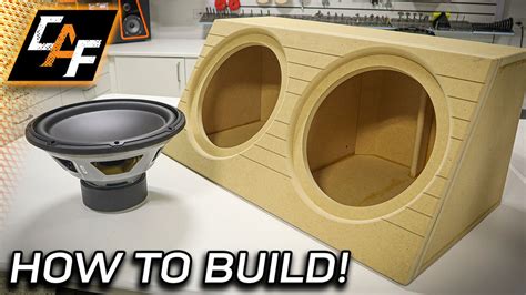 Custom Subwoofer Box Plans