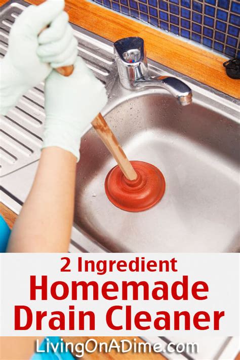 Easy Homemade Drain Cleaner And Drain Opener Recipe