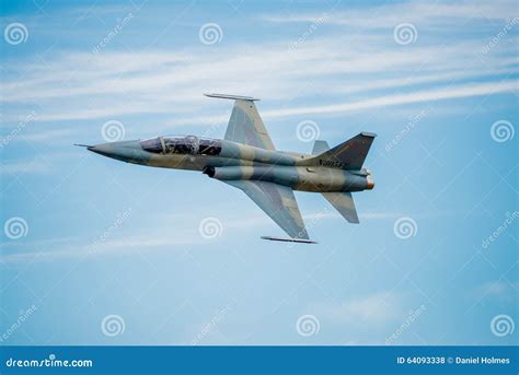 F-5 Fighter Jet editorial stock photo. Image of performance - 64093338