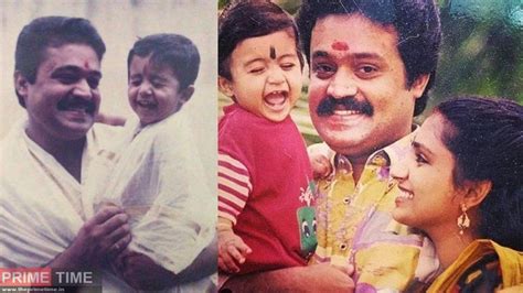 Suresh Gopi shares childhood photos of his son Gokul Suresh - The PrimeTime News