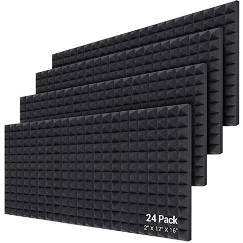 Buy Ohuhu Acoustic Foam Panels, Acoustic Panels Studio Foam 5 cm/2 Inch thick Acoustic Treatment ...