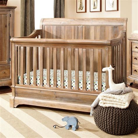 Natural Wood Baby Crib - Foter