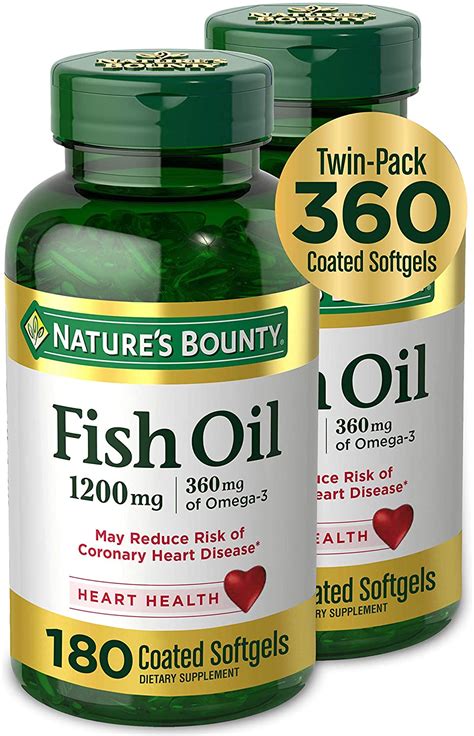 Omega 3 Fish Oil, Twin Pack - Reed Naturals