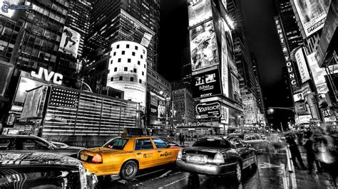 new-york-taxi-wallpaper | Cool places to visit, Times square new york ...