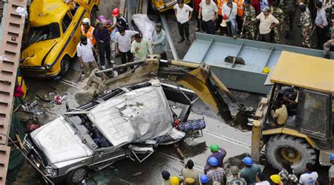 Kolkata flyover collapse: Construction firm was on Railway Ministry’s watchlist | The Indian Express