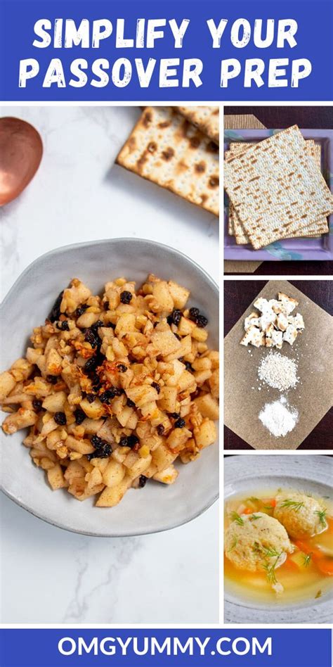 Passover recipes and resources for creating a simple seder menu for a traditional passover meal ...