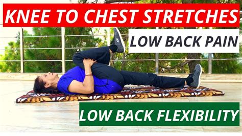 Knee To Chest Stretch Exercise - How To Do Knee To Chest Exercise ...