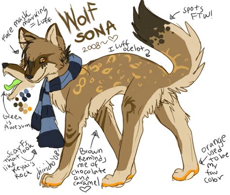 Wolf-fursona 2008 by TeaDino on DeviantArt