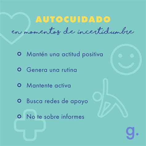 5 CONSEJOS DE AUTOCUIDADO EN MOMENTOS DE INCERTIDUMBRE – Genias