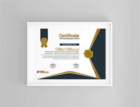 NGO Certificate Template