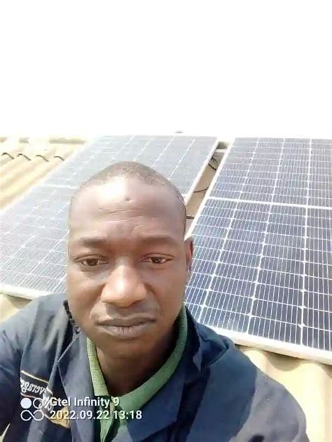 Solar system installation - Zimbabwe