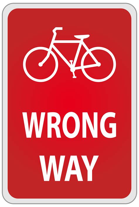 Wrong Way Sign PNG Clipart - Best WEB Clipart