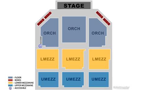 Apollo Theater Seating Chart- Theatre In New York