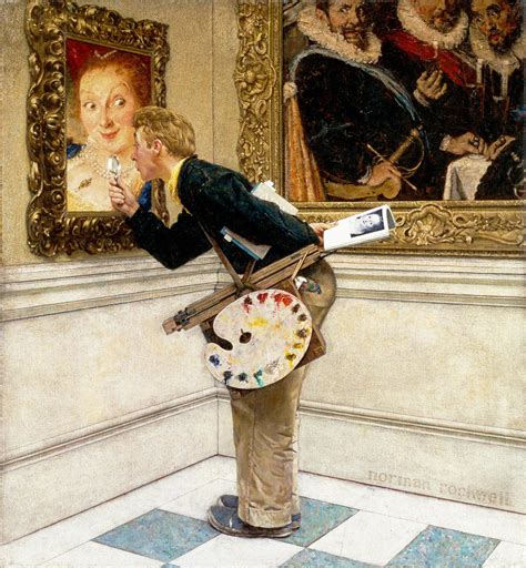 The Art Critic Norman Rockwell