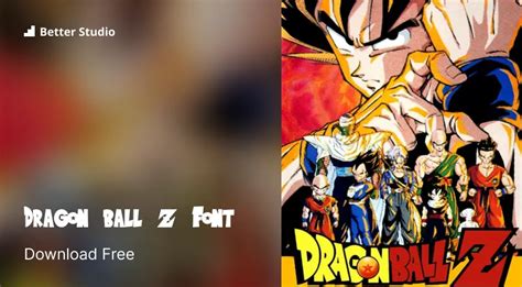 Dragon Ball Z Font: Download Free Font & Logo