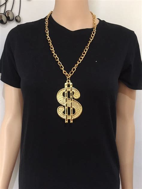 Gold Dollar Sign Bling