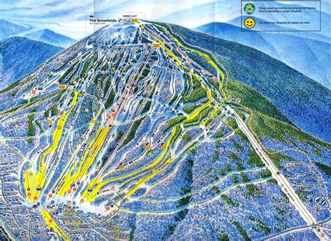 Sugarloaf Trail Map - Sugarloaf Mountain Maine USA • mappery