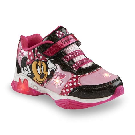 Pink Minnie Mouse Sneaker: Minnie's Bowtique Shoe Available at Sears