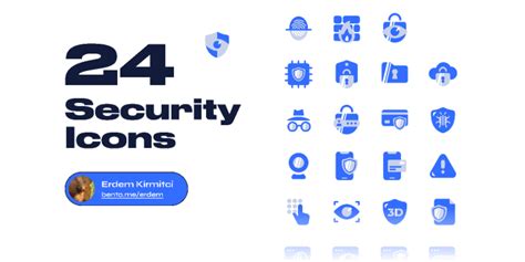 24 Security Icons | Figma Community