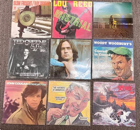 Vintage Vinyl Record Lot 9 albums | EstateSales.org