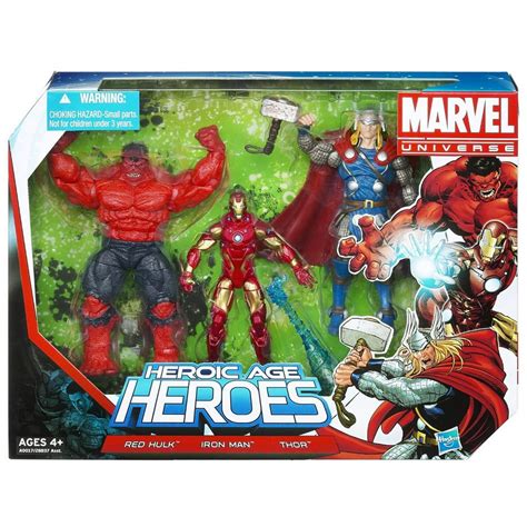 Marvel Universe Super Hero Team Packs Heroic Age Heroes 3.75" Action ...