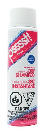 Psssst The True Original Instant Dry Shampoo, 50 g | Walmart Canada