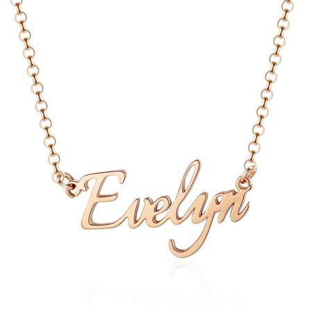 Evelyn - Name necklace to customize - ZYMALA