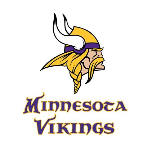 Minnesota Vikings Wordmark logo PNG | Logos! | Viking logo, Minnesota vikings logo, Minnesota ...