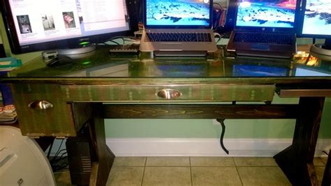 Computer Desk--nearing completion | 12/20/2013 [3 drawers ar… | Flickr