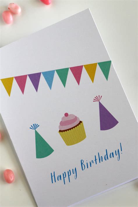 Download These Fun Free Printable Blank Birthday Cards Now! | Catch My ...