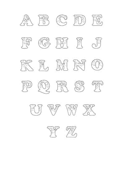 Bubble Letters Alphabet Easy Cool Fonts : Every font is free to download!