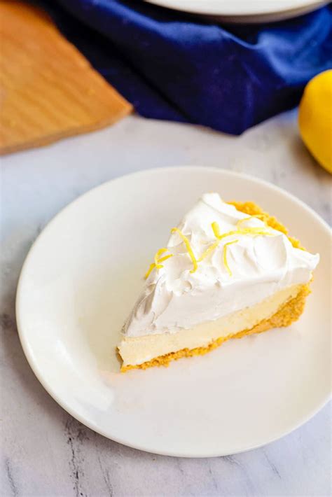 Lemon Chiffon Pie - a Creamy Custard Pie- Boulder Locavore