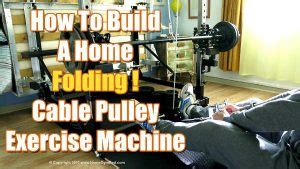 DIY cable machine - Home Gym Bed