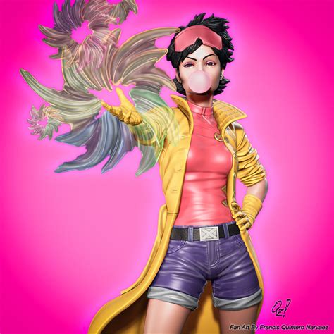 Francis Quintero - Jubilee (X-men) Fan Art