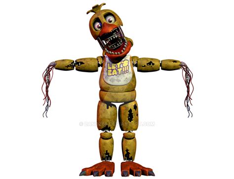 Withered Chica by Bandz68 on DeviantArt